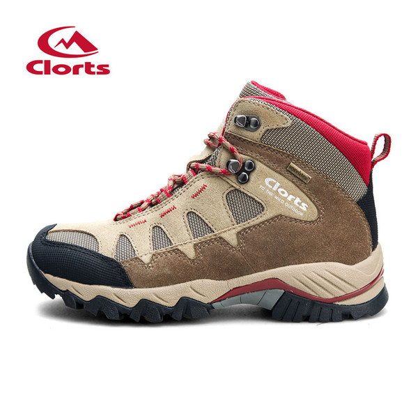 2018 Clorts Men Hiking Boots Waterproof Uneebtex Outdoor Climbing Shoes Suede Breathable Sport Trekking Sneakers Hkm-823B/C