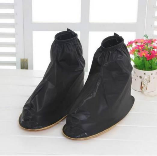 High Quality Waterproof Rain Shoes Cover Men Cycle Rain Boots Flat Slip-resistant Overshoes