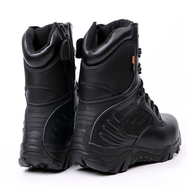 Brand Men Tactical Boots Desert Combat Outdoor Army Hiking Shoes Travel Botas Shoes Leather Autumn/Winter Male Ankle Boots