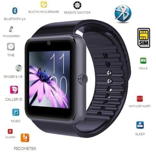 New GT08 Bluetooth Smart Watch Clock Support SIM Card For iPhone Android Samsung ANDROID System can support all function in the description