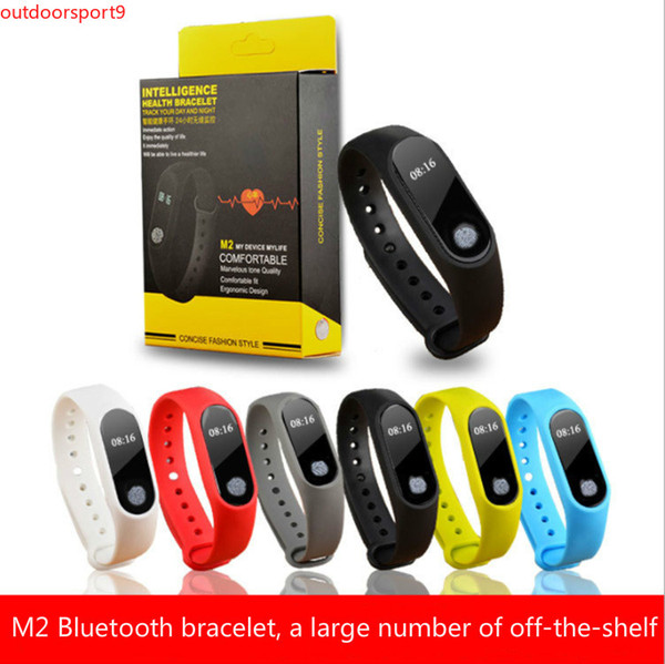 2018 Newest Smart Band M2 Waterproof Band Heart Rate Monitor Bluetooth Smart Bracelet Sleep Fitness Tracker Pedometer Wristband