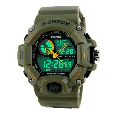 Popular Mens Summer G Sports Watches LED Waterproof Watches LED Waterproof skmei Watch All Pointer Work Original Box Drop