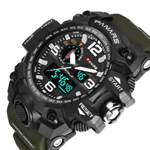 Multifunctional outdoor men's electronic watch tactical watches top quality Relogio Masculino