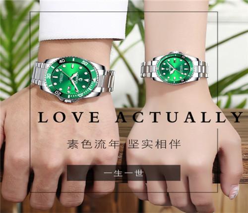 CHENXI explosion models green water ghost watch men and women watch wholesale waterproof watch sports couple 085