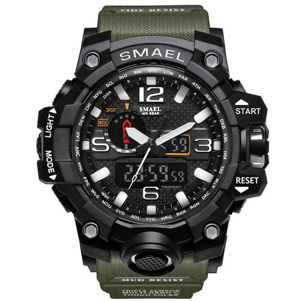 Calendar Tactical Watches Male Outdoor Luminous Wristwatch 10 Colors