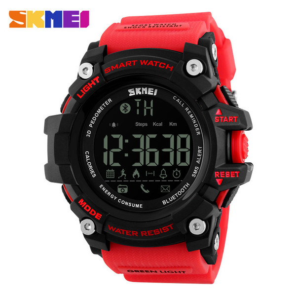 Unisex Watch Sports SKMEI1227 fitness tracker bracelet Smart Fashion Large Hand Sports Outdoor Backlit Men's Waterproof Watch