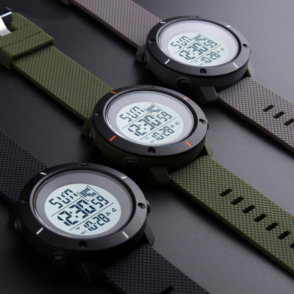 Adventure dual time week and day digital clock Wholesale watches for men skmei 1213 new tactical watches women men