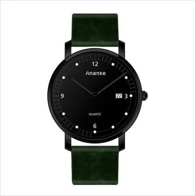 2018 New Arrival Hot Sale Business fashion minimalist leather quartz waterproof watch will be more popular