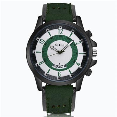 SOKI Fashion Luxury Watch Men Casual Sport Men's Watch High Quality Quartz Analog Wristwatch Erkek Kol Saati Relogio Masculino