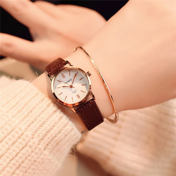 Ti THEBEZ Mini- Schoolgirl Korean Concise Trend Restore Ancient Ways Style Waterproof Chic Small Wrist Watch