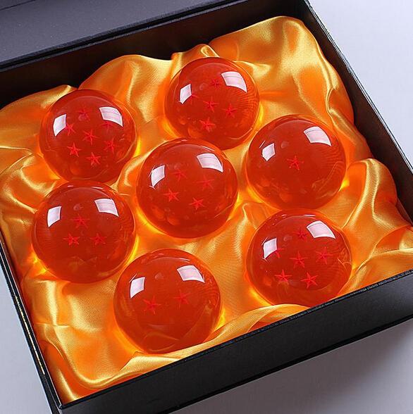 50set/lot DragonBall 7 Stars Crystal Ball In Box Set of 7 pcs Dragon Balls Complete set Free shipping