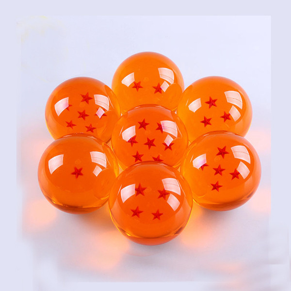 3.5CM New In Box Dragon Ball 7 Stars Crystal Ball Set of 7 pcs Dragon Ball Z Balls Complete set