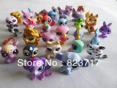 Wholesale-Original Lots of 20 pcs  LPS Figures New Losse