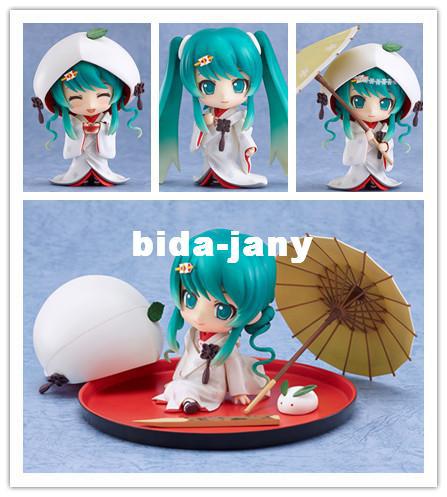 GSC Cute Nendoroid Snow Miku: Strawberry White Kimono Ver.,Hatsune Miku,PVC 3.6