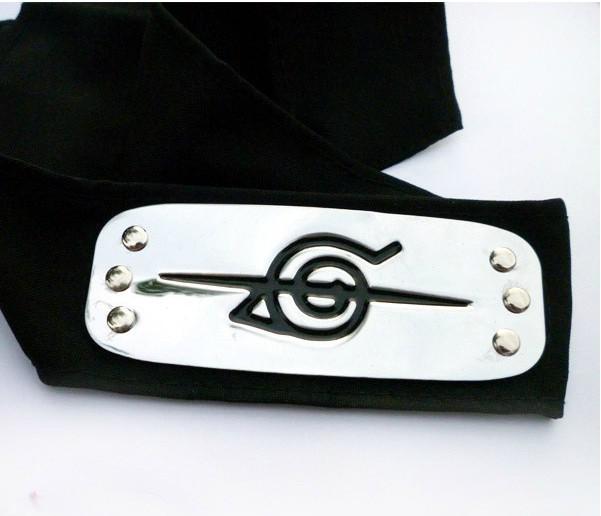 KAKASHI Head Band Naruto Anime Cosplay Konoha Traitor Headband