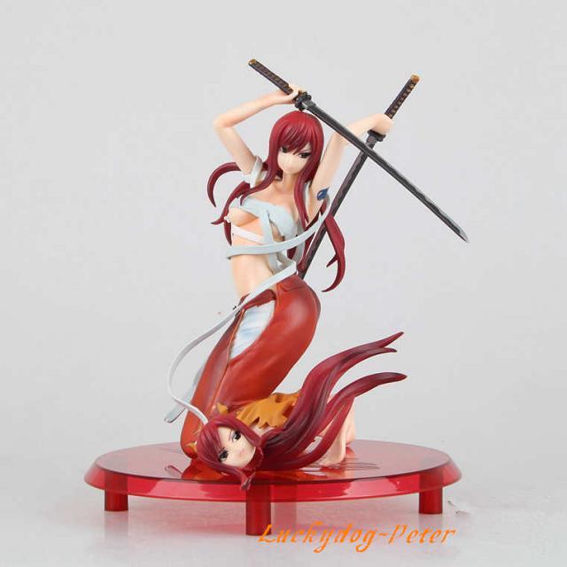 Toys Dolls Fairy Tail Elza Scarlet Bikini Girl Garage Kits Dolls Animation Model Material: PVC Material