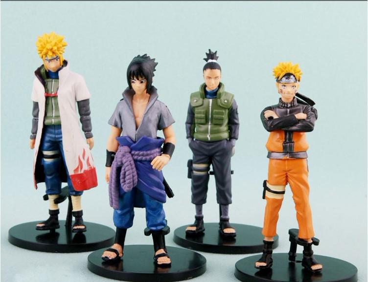 Cartoon 11 generation 4 style naruto hand do doll furnishing articles anime dolls model surrounding