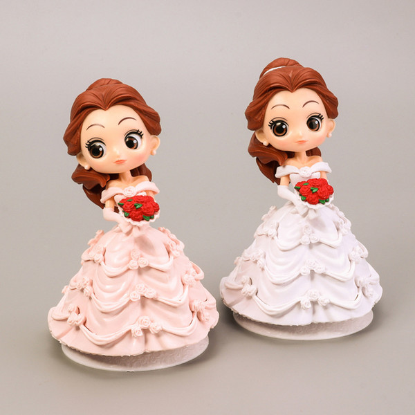 NO1 Hot Sale Princess Action Figure PVC Collection Model Toys Cake Decorations Or Car Swing For Kids Holiday Party Gifts 14cm