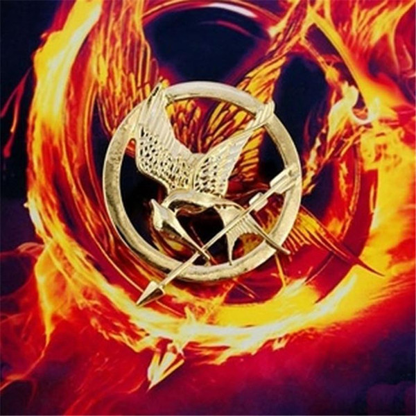 Free Epacket The Hunger Games Brooches Inspired Mockingjay And Arrow Movie Hunger Games Bird Brooch Pins For Both Women And Men