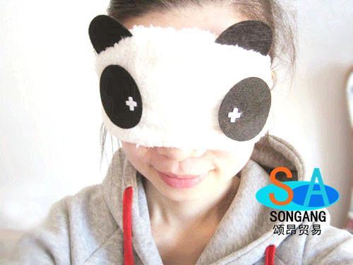 Cute Chinese styles panda Eye Patch 7 styles mix creative and new cartoon animals blinder panda eyeshade 2015