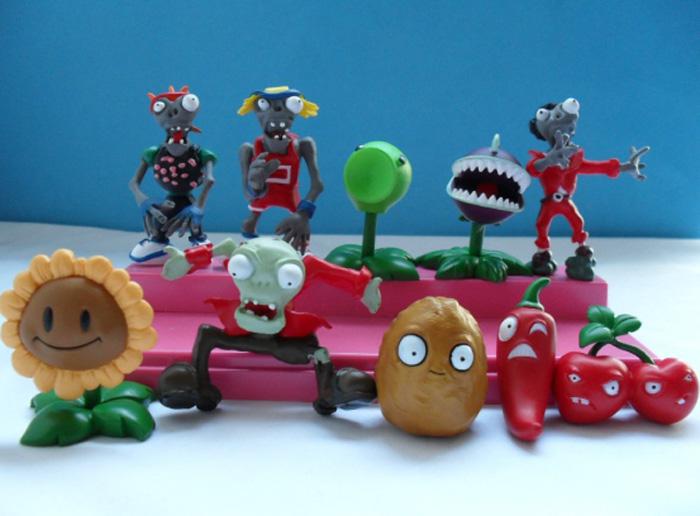 Plants vs Zombies PVZ Collection Figures 10pcs/set in one set Retail