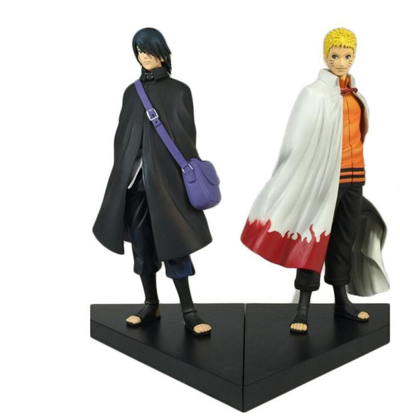 Naruto Figure Uzumaki Naruto And Uchiha Sasuke PVC Action Figures Toys Model Dolls 16cm Approx Great Gift