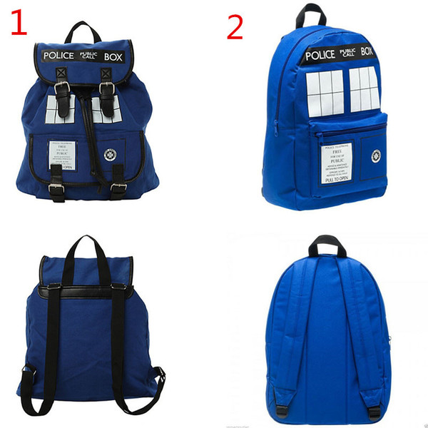 Dr. Who Tardis Backpack Doctor Who Tardis bag Doctor Who bag backpack Tardis Knapsack Free shipping