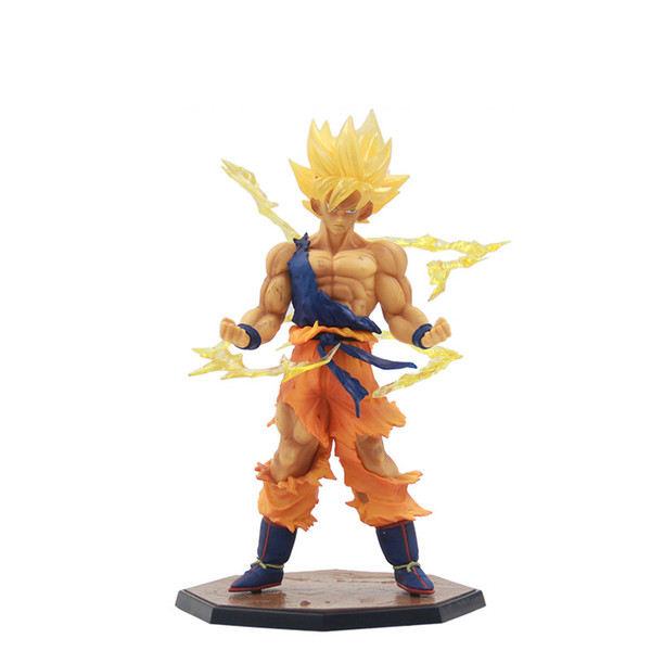 Hot Sale 17CM Dragon Ball Z Goku Action Figure PVC Collection Model Toys For Child Christmas Best Gift