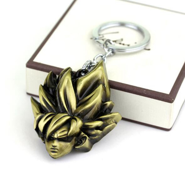 Dragon Ball Z Anime Cartoon Gifts Jewelry Dragon Ball Vegeta Keychain Metal Key Rings Chaveiro Key Chain