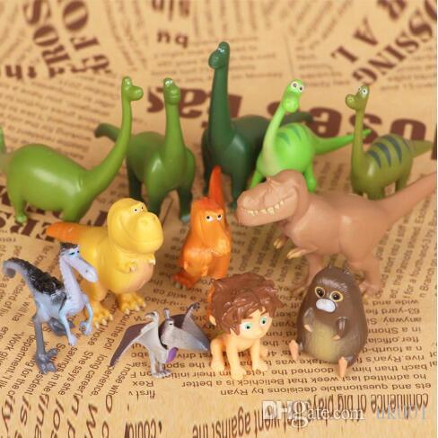 Dinosaurs animals doll Action Figure Toy 12pcs cute model DOLL GIFT FOR KIDS birthday gift Cake decoration family Ornament