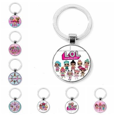 L.O.L SURPRISE Cartoon Keychain Mix Styles are Available LOL Doll Kids Keychain