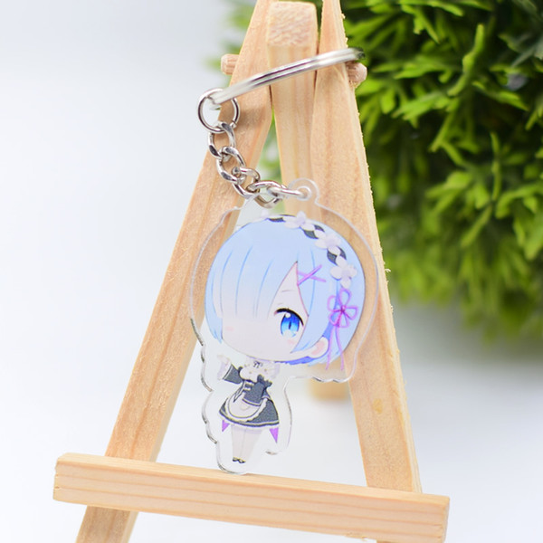 Rem Life In A Different World From Zero KeyChain Anime Figures Toys Birthdays Gifts Doll Hot Sale New Arrvial Hot Sale 