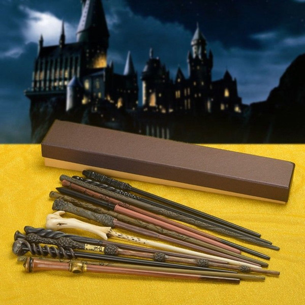 Wholesales Harry Potter Magic Wands Hogwarts School Snape/Sirius Black Magical Weapons Adult Cosplay Box Packed Halloween Accessory