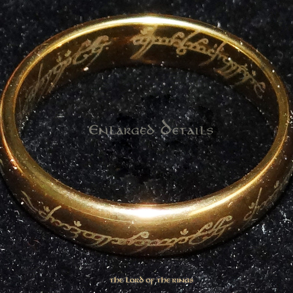 Middle Earth Hobbit One Ring master ring My precious Lord of the rings