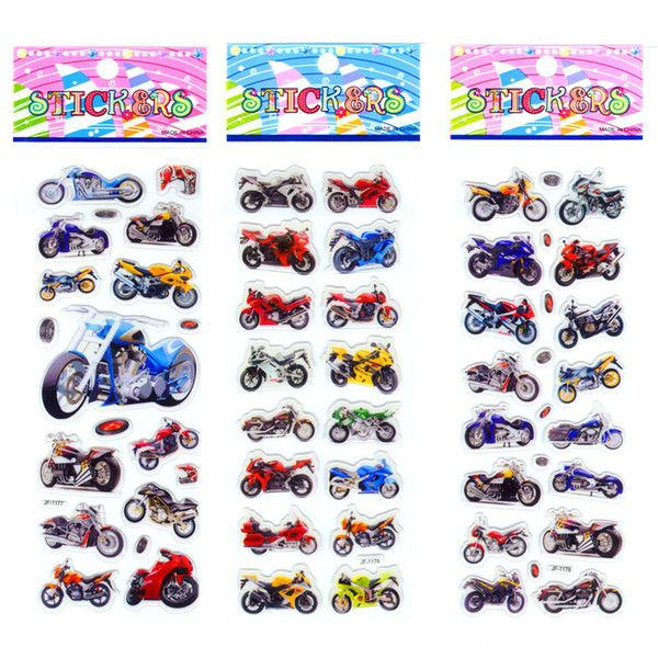 100pcs boy loves motorcycle stickers Car Styling Decal Vinyl Roll Skate Skateboard Laptop Luggage Autobike Halley Moto Sticker