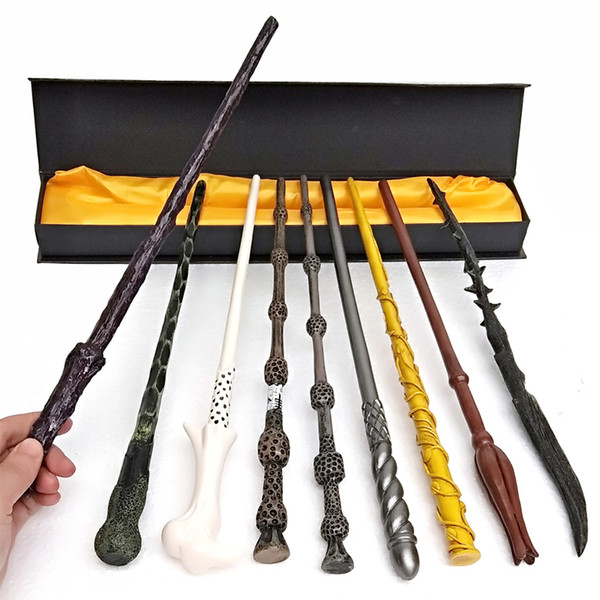 New Top Quality Severus Snape Harry Potter Magic Wand With Gift Box Cosplay Game Collection Wand Harry Potter Stick Toys