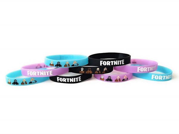 HOT Video Game Party fortnite Bracelets - Gamer Birthday Party Favors Gifts Set for Kids - Glow in the Dark