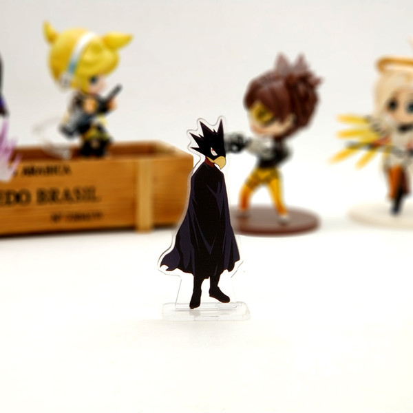 Over 27 Save 7 Bo Ku no My Hero Academia Fumikage Tokoyami acrylic stand figure model cake topper anime toy table display