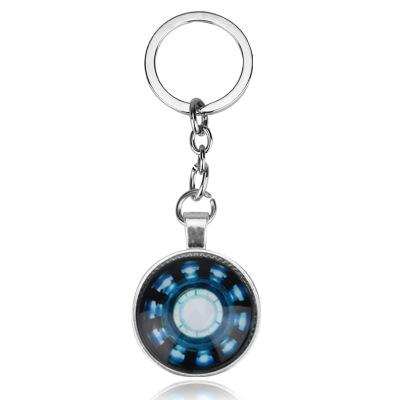 avenger keychain for kids Iron man captain america keyrings for baby Kirsite blueconstellation tie accessories children toys