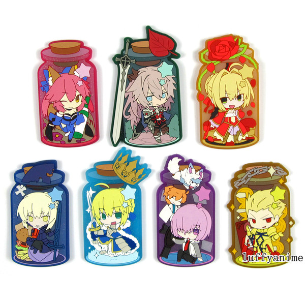 Fate Grand Order FGO Fridge sticker magnet Creative Rubber anime PVC Accessories