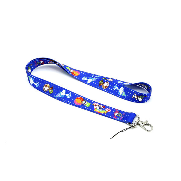 Snoopy printing lanyards for employees school id badge neck strap blackberry keynoe iPhone 5s case Xiaomi a6 hanger free shipping