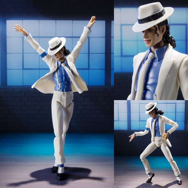 New SHF Michael Jackson, Michael Jackson moon walking can begin to do model toys