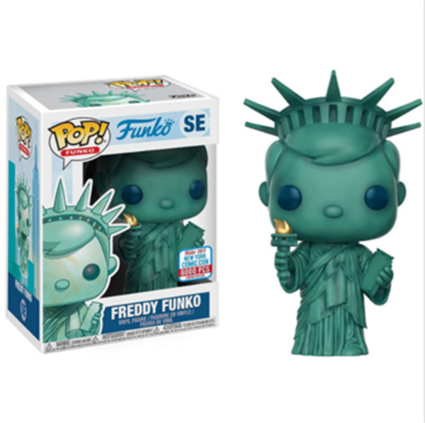 Funko Pop Freddy Statue Of Liberty Action Figure Anime Model PV Collection Toys for Children Gifts Toys Action Figures