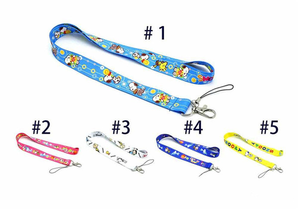 Snoopy printing lanyards for employees school id badge neck strap iPhone xs case Xiaomi 9 hanger free shipping K0207