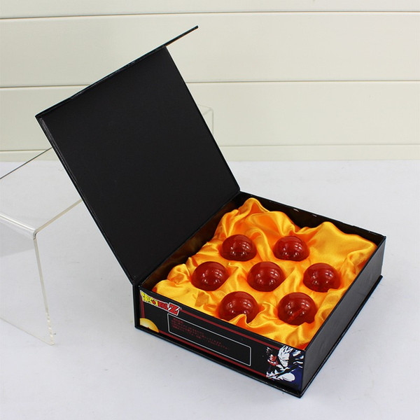 Dragon Ball Crystal Balls 3.5CM Dragon Ball Z New In Box 7 Stars Crystal Balls Set of 7 pcs Complete Set