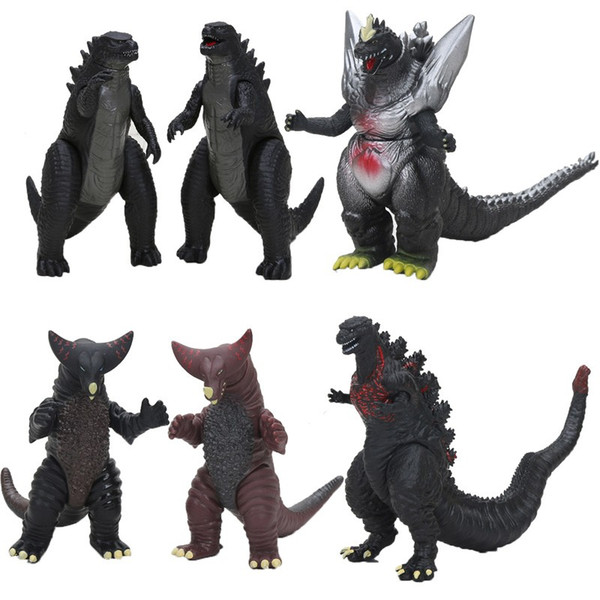 New Godzilla Figure godzilla PVC action Figure Toy 18cm length Chritmas Gift free shipping