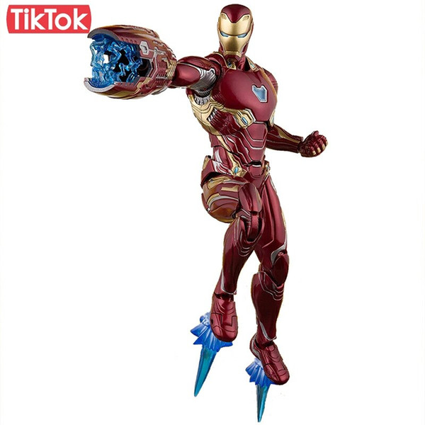 Movie Avengers Infinity War Iron Man Mk50 Ironman Mark50 Cartoon Toy Action Figure Model Doll Gift