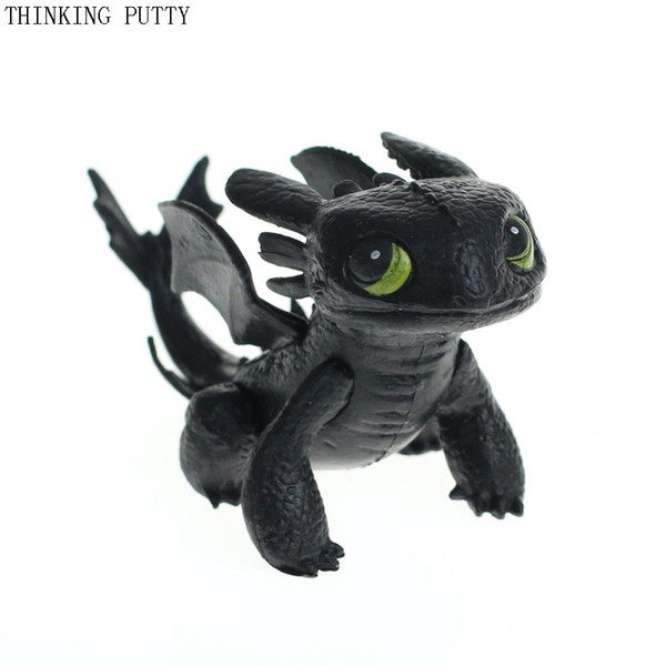 Cartoon How To Train Your Dragon Toothless Night Fury Action Figures Toys For Children PVC Anime Figurines Model Toys Gifts