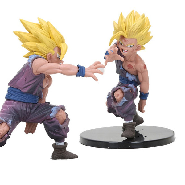 anime brinquedos Super Saiyan Son Goku Gohan figure 12cm Dragon Ball Z Figurine PVC Action Figures Toys