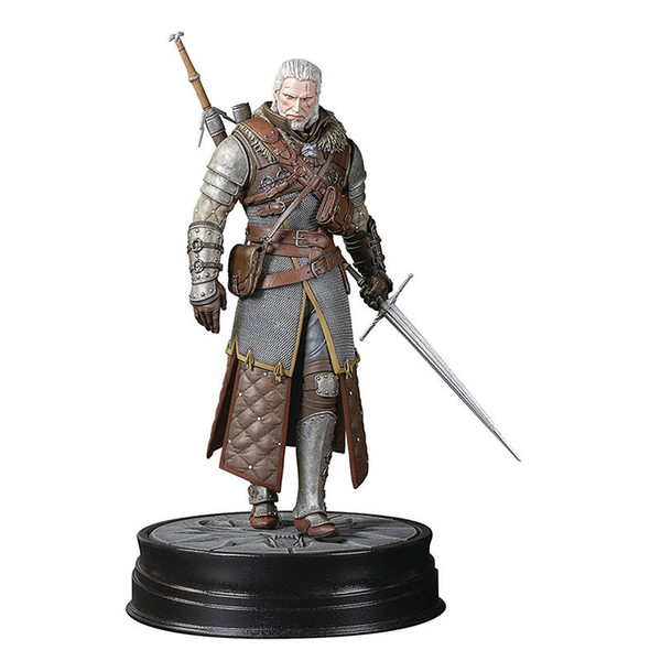 New Arrival Dark Horse Deluxe The Witcher 3: Wild Hunt: Geralt Grandmaster Ursine Figure the witcher figure